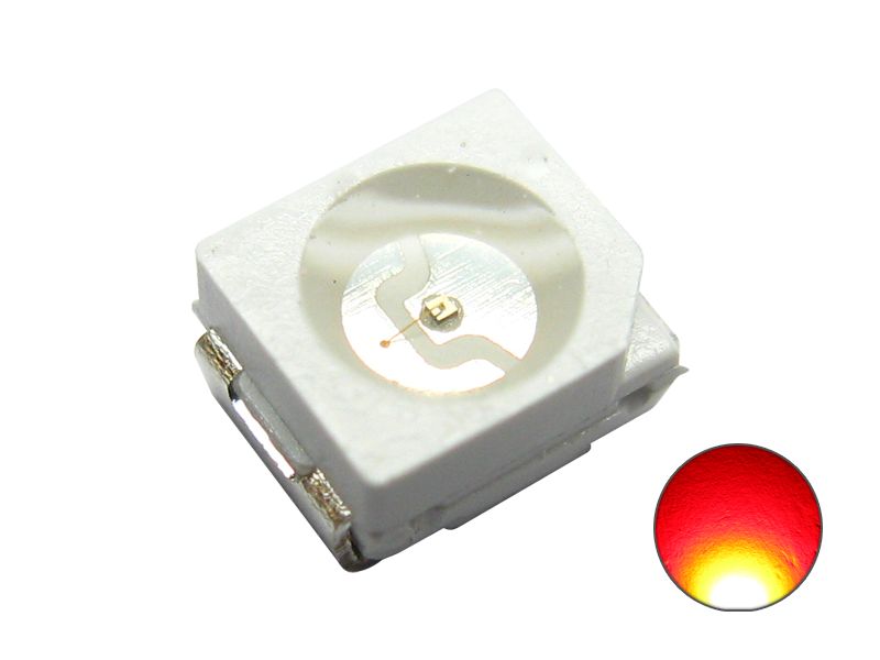 50655 LED SMD 3528 PLCC2 rot
