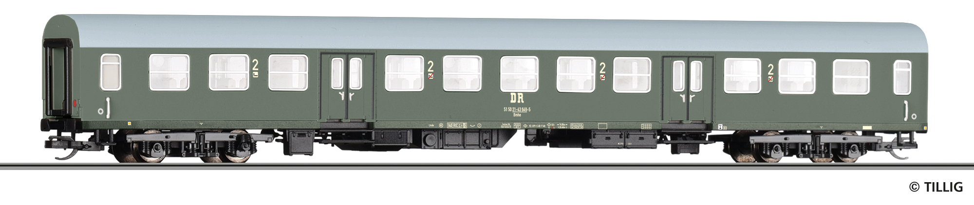 12609 DR Reisezugwagen 2. Kl Bmhe Ep.4