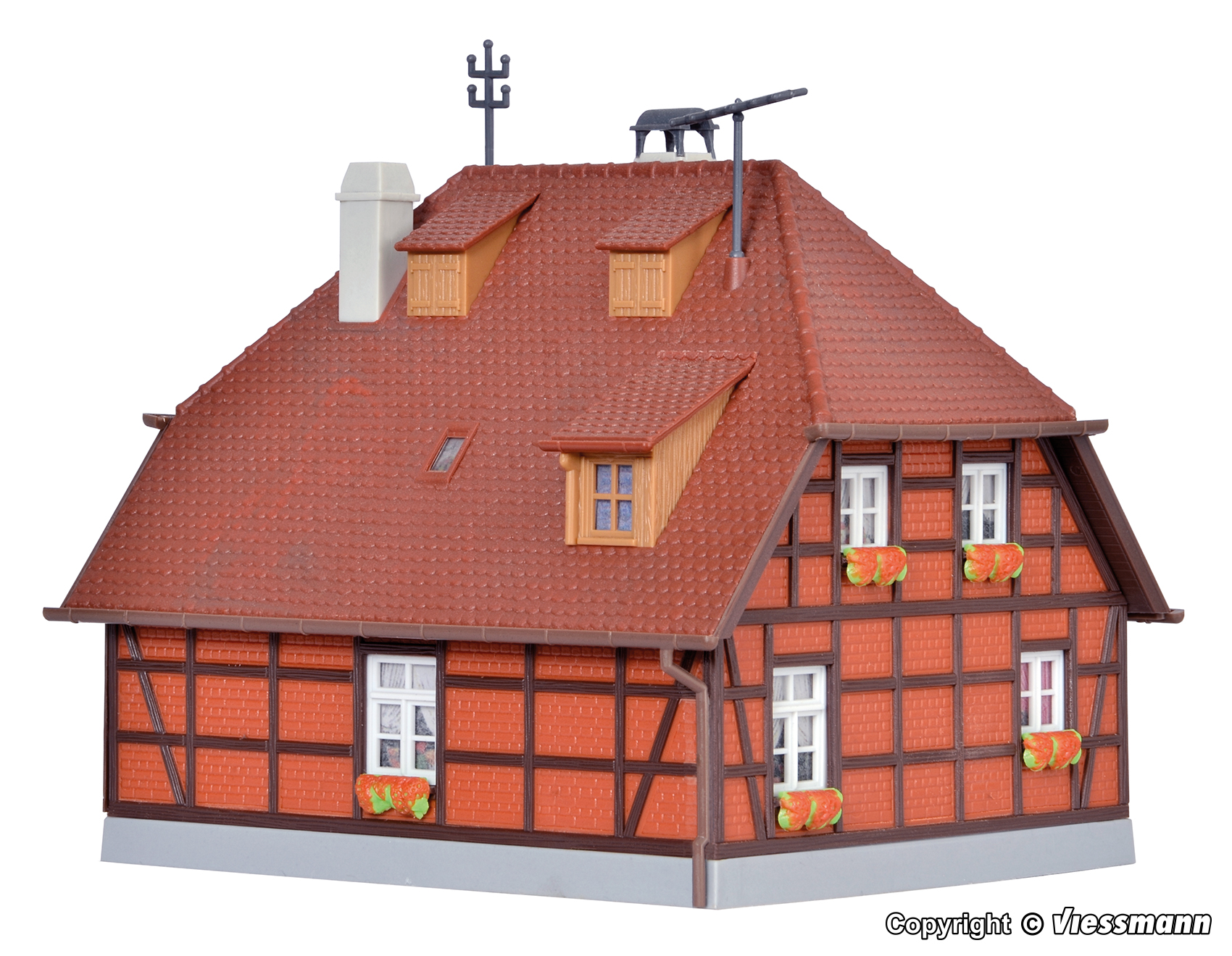 Kibri 38209 Haus Mühlenweg mit Hausbeleuchtung