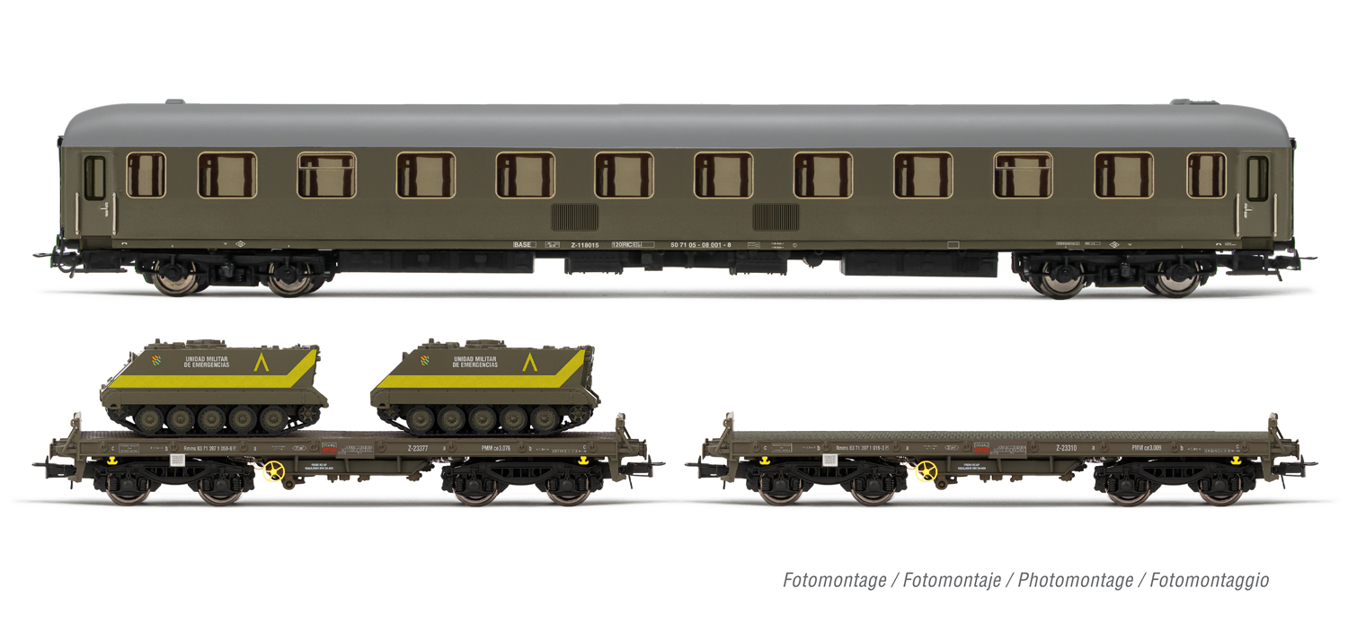 HE4015 RENFE Reisezugwagen-Set 3-tlg. Ep.5