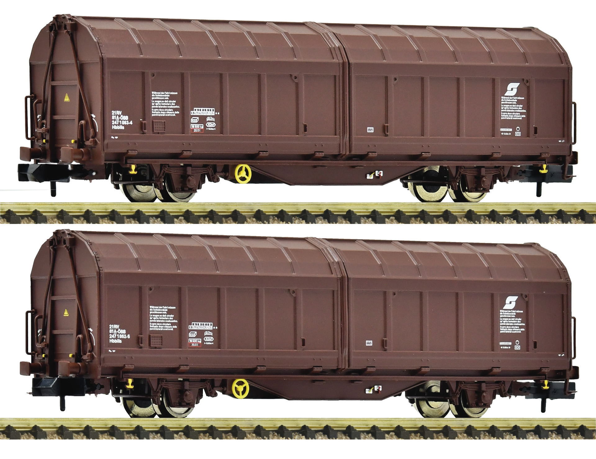 6660129 ÖBB Schiebewandwagen-Set Hbbills Ep.6