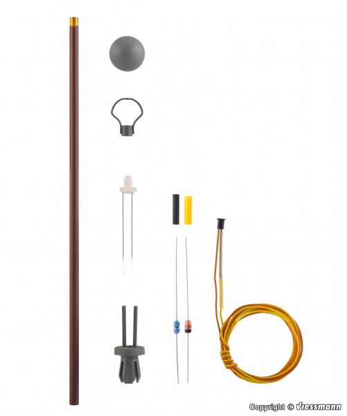 6927 Bausatz LED Holzmastleuchte, warmweiß