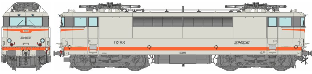 MB-085S SNCF E-Lok Serie BB 9200 Ep.4/5