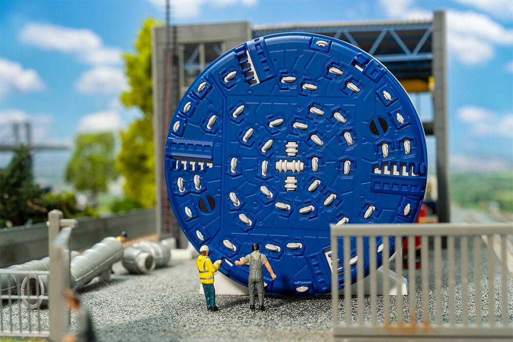 130897 Tunnelbohrmaschine im Bau