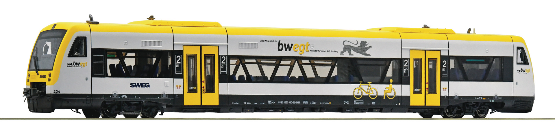 Roco 7700006 SWEG Triebwagen BR 650 Ep.6
