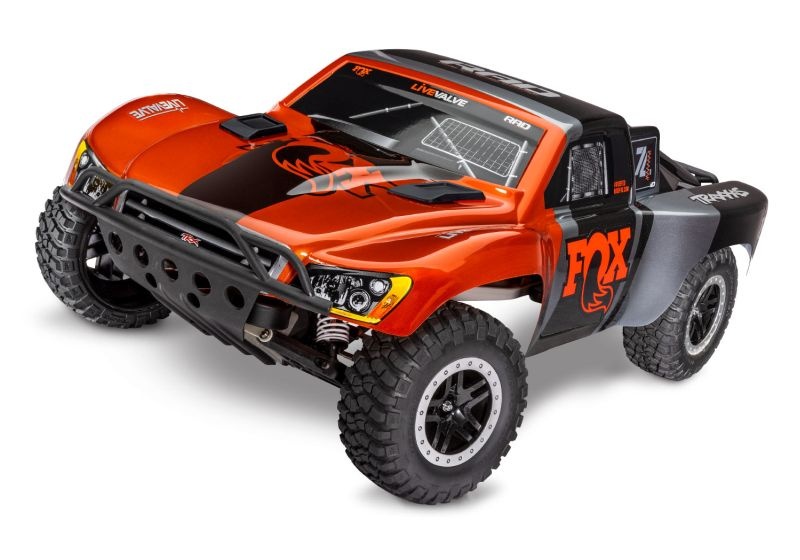 TRX58276-74FOX Slash VXL Clipless FOX  2WD 1/10 Short-