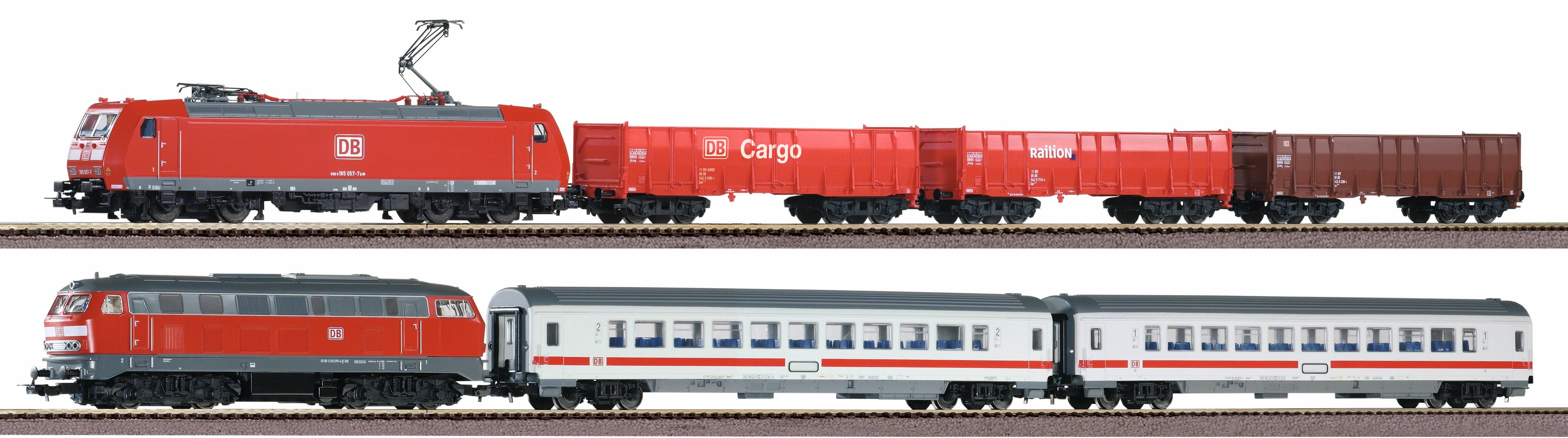 Piko 59014 PSCwlan 2-Zug S-Set DB AG A-Gleis & B VI