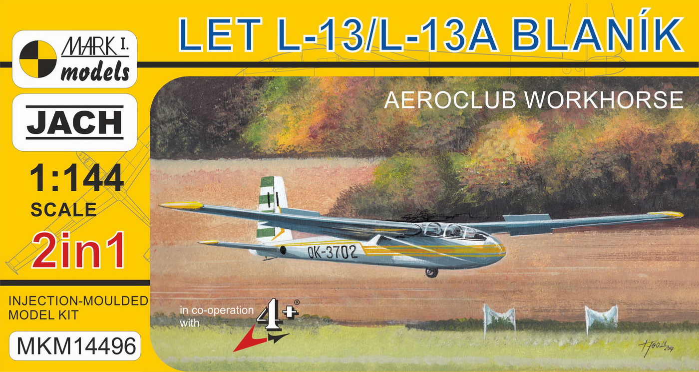 MKM144096 Let L-13/L-13A Blanik Aeroclub (2in1)