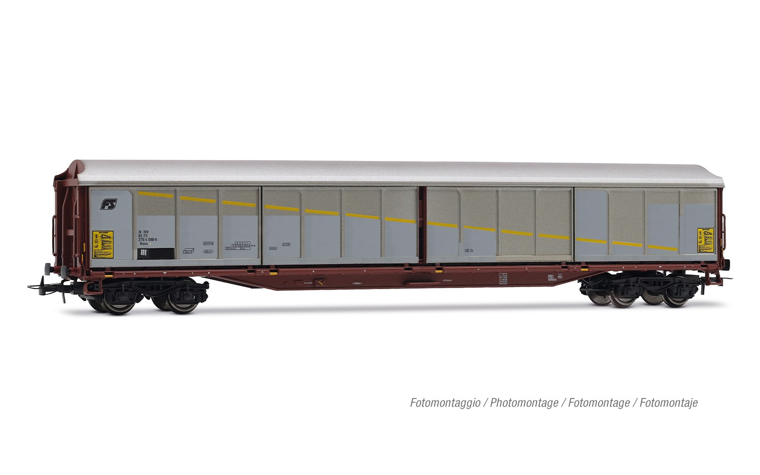HR6673 FS, 2-tlg. Set Schiebewandwagen der Bau