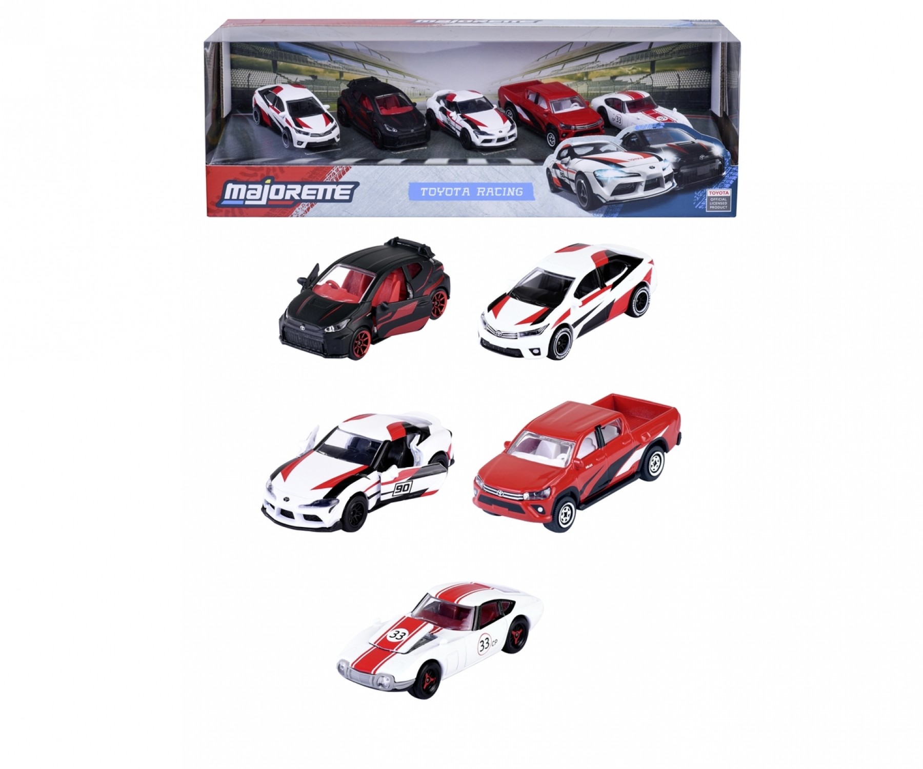 8502105003 Toyota Racing 5 Pieces Giftpack