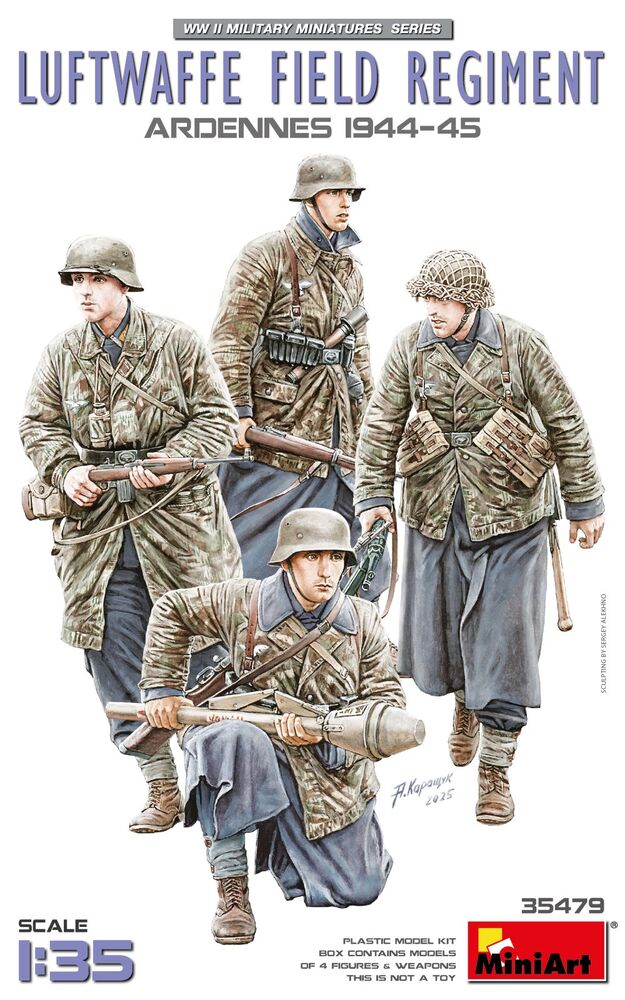 35479 Luftwaffe Field Regiment. Ardennes 1944