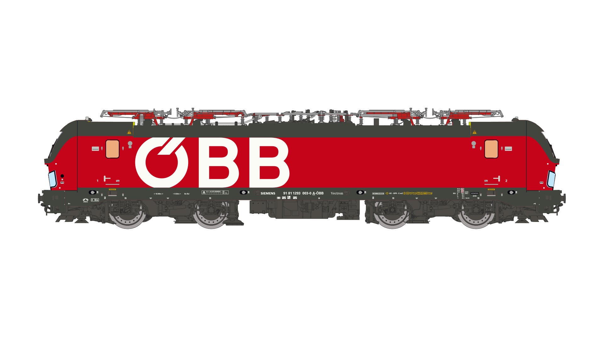 KM1 169302 ÖBB E-Lok RH 1293 Ep. 6