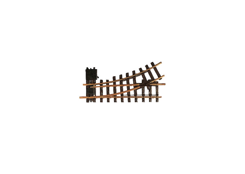 12100 Handweiche links, R1, 30°