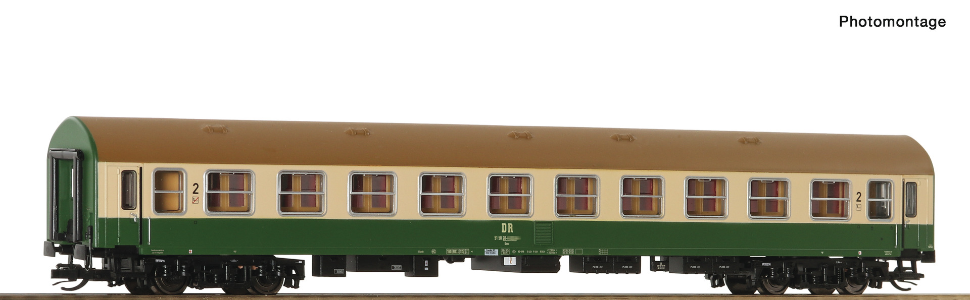 6280032 DR Reisezugwagen Y/B-70 Bme 2. Kl. Ep.4
