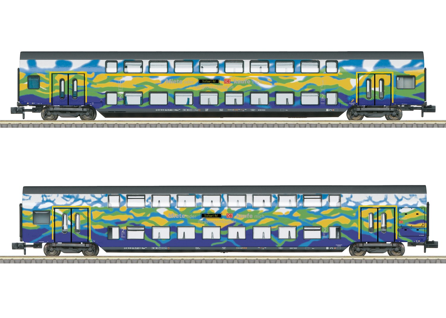 18298 DBAG Doppelstockw. "Touristik" Set 1 Ep6