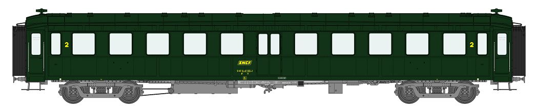VB-375 SNCF Personenwagen 2.Kl. Ep.4