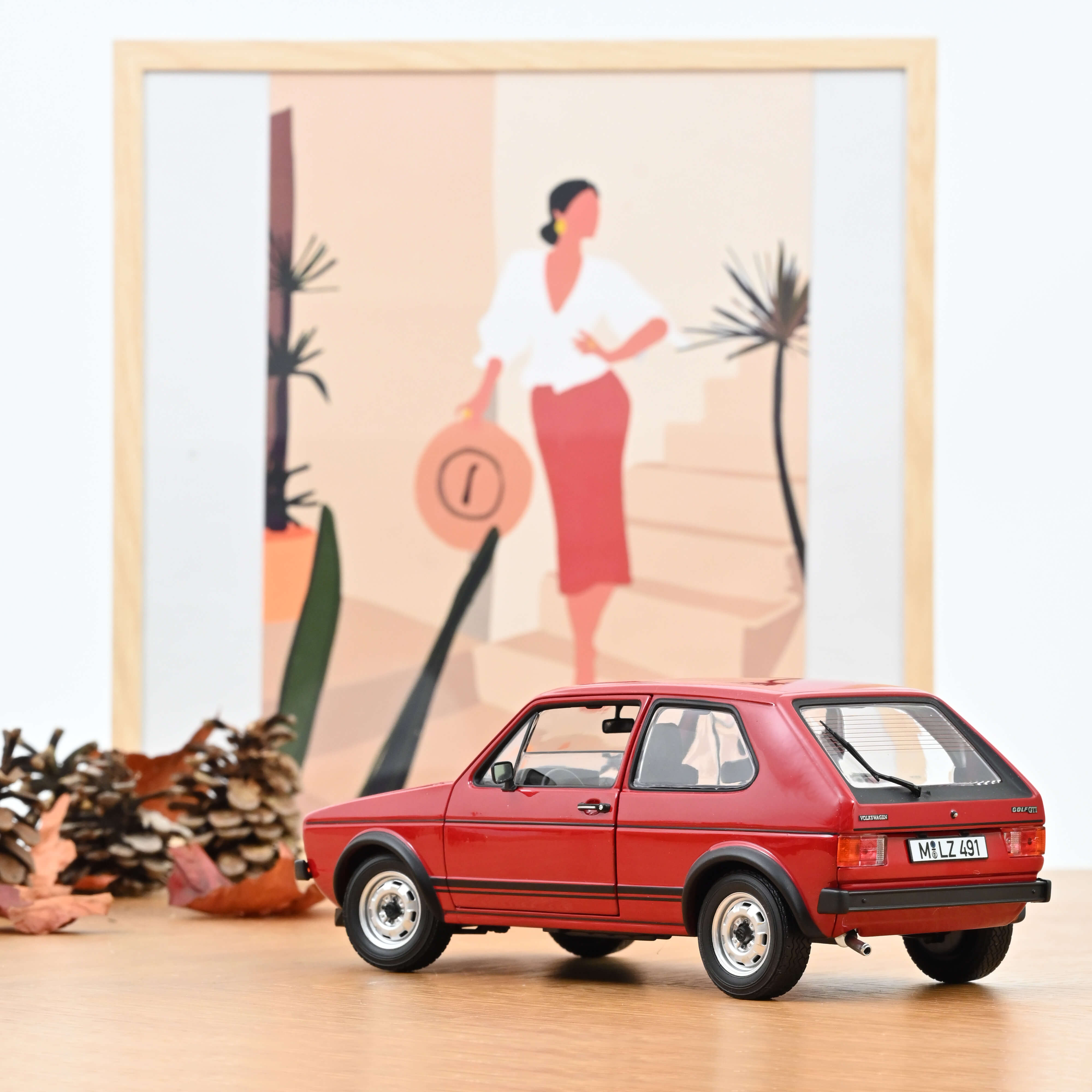 Norev 188472 VW Golf GTI rot 1976