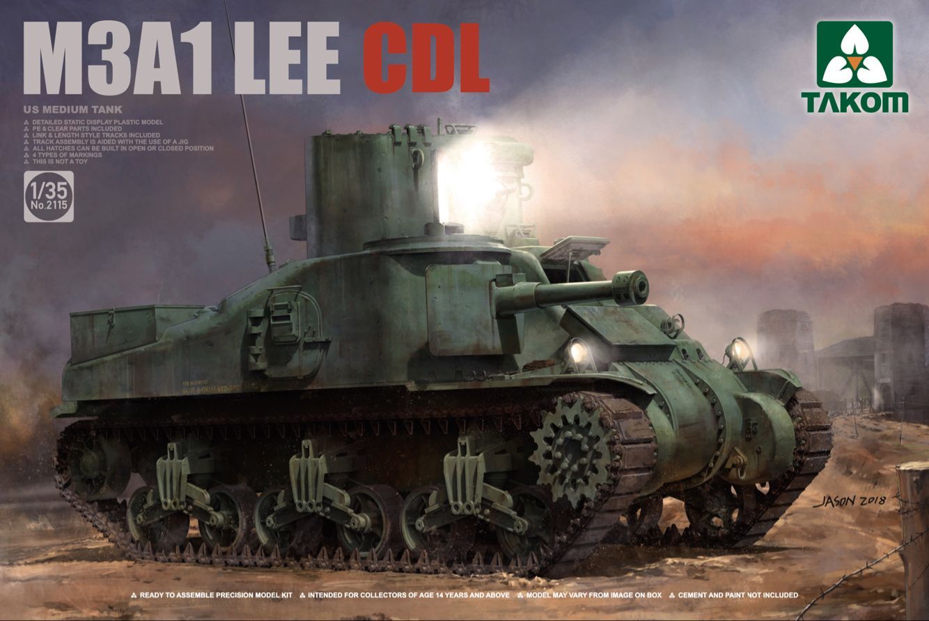 2115 US Medium Tank M3A1 LEE CDL