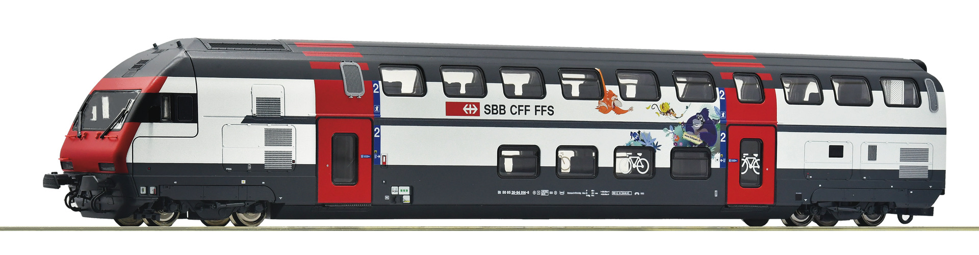 6210218 SBB Doppelstock-Steuerwagen Ep.5/6