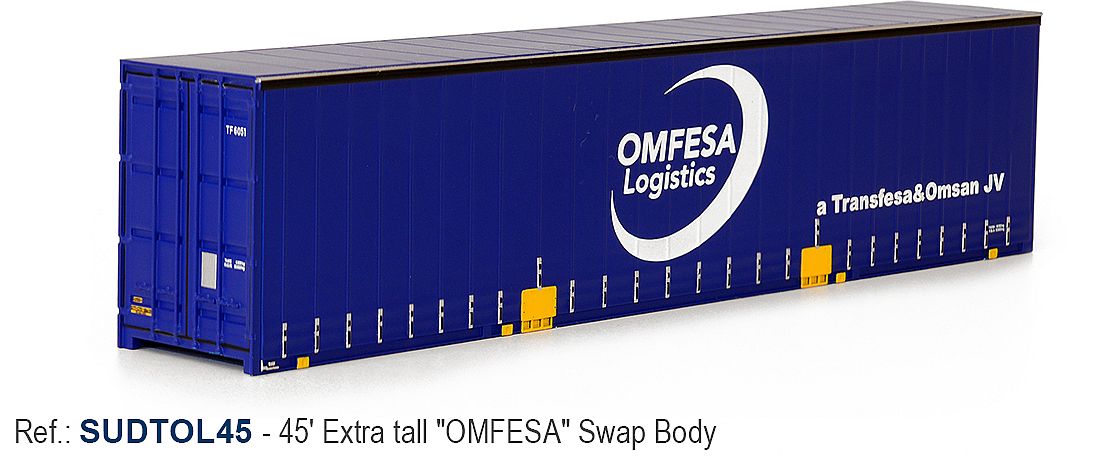 SUDTOL45 OMFESA 45' Swap Container