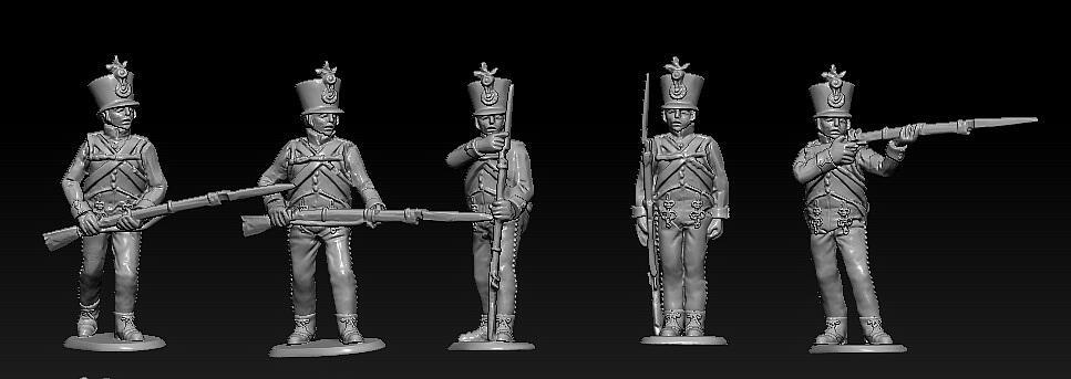 HäT - Hat Toy Soldiers 8335 Napoleonische ungarische Infanterie