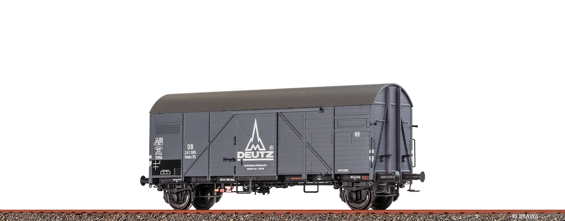 51190 DB Deutz Gedeckter Güterwag. Gs212 Ep.3