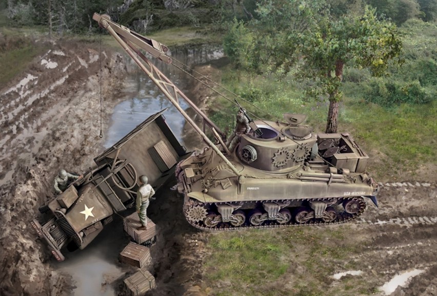 Italeri 6547 M32 Recovery Vehicle