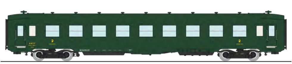 VB-401 SNCF Liegwagen B9c9 2.Kl. Ep.3b