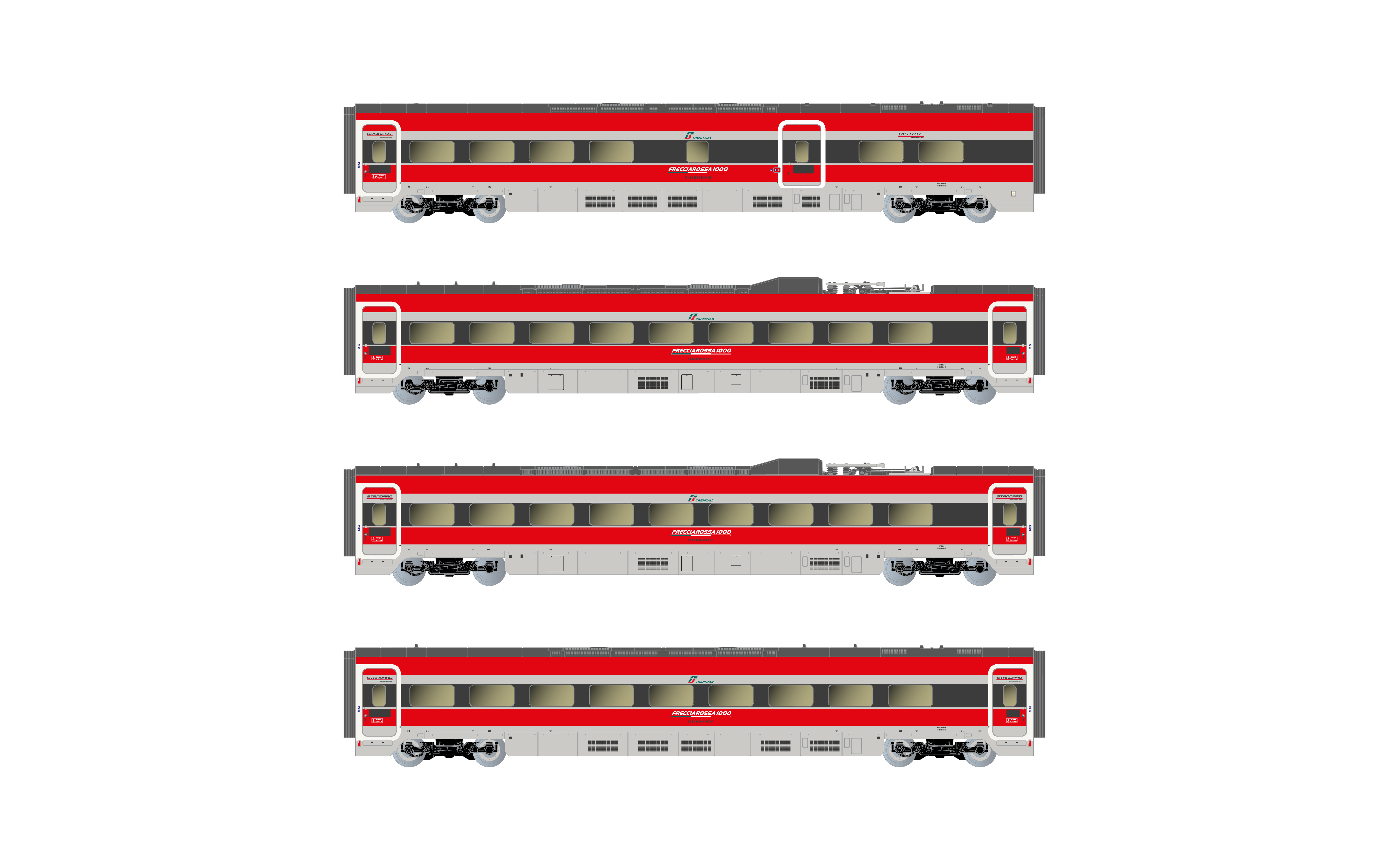 HN3514 FS Zwischenw. "Frecciar." Set 4tlg. Ep.6