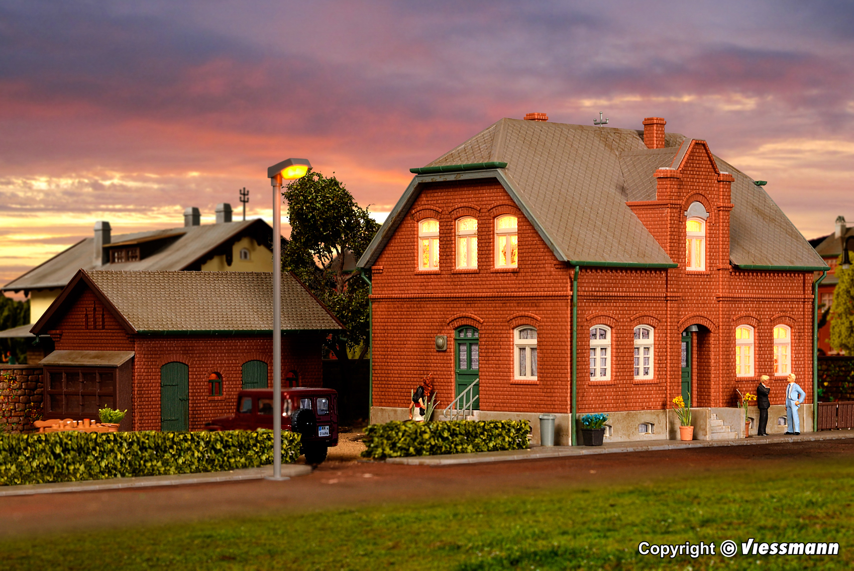 Kibri 38188 Siedlungshaus Oberhausen