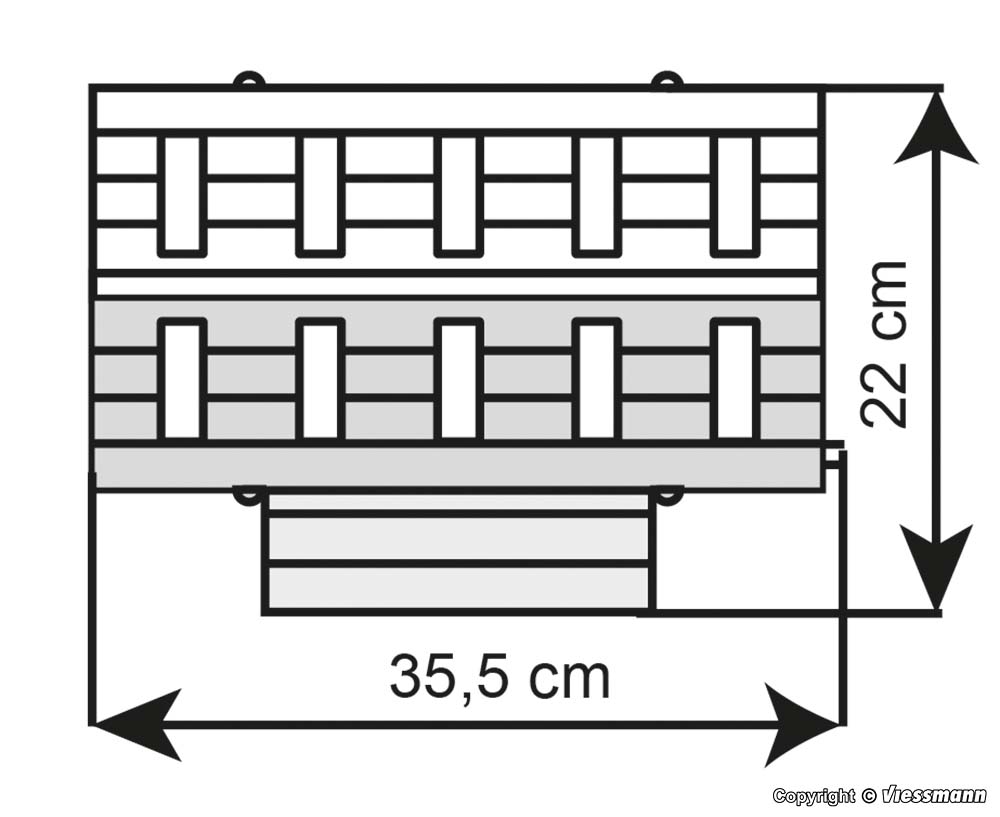 Kibri 39324 Wartungshalle GleisBau