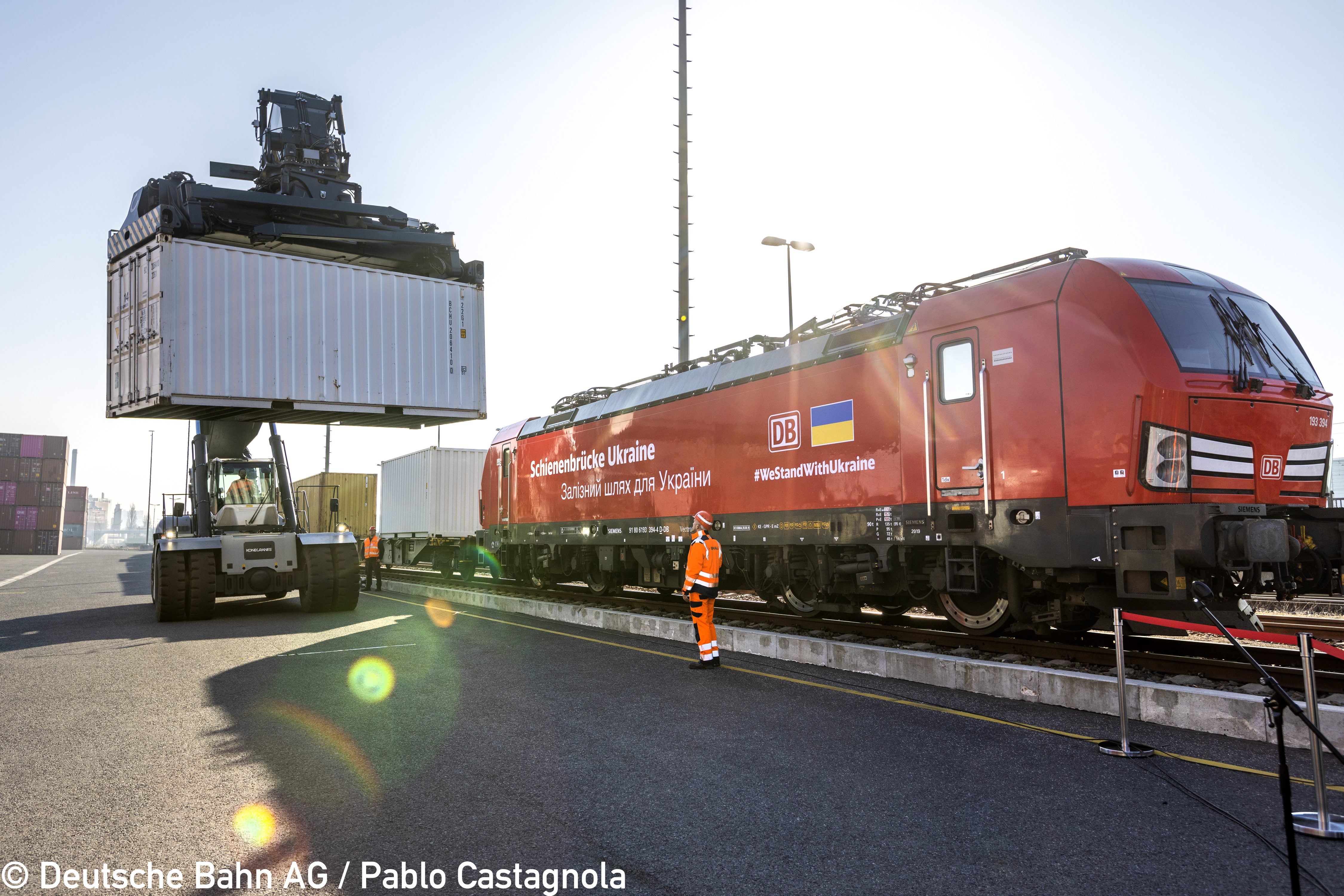 Menzel Modell limitiert 96101DC DB Cargo E-Lok BR 193 394 Schienenbrücke