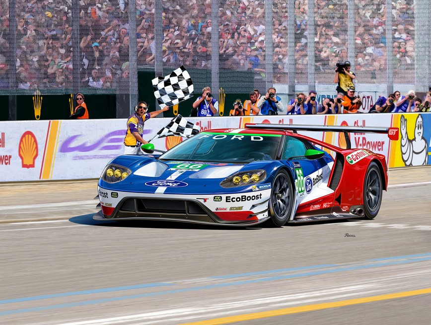 Revell 07041 Ford GT - Le Mans