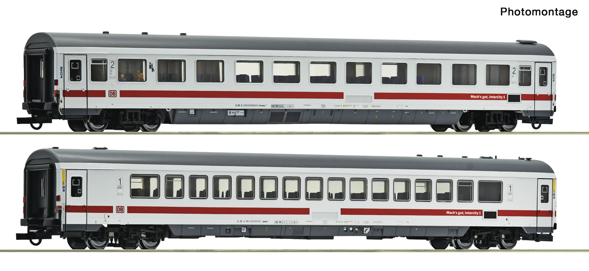 Roco 6200358 DBAG IC Wagen-Set 2-teilig 55 Jahre Ep.6