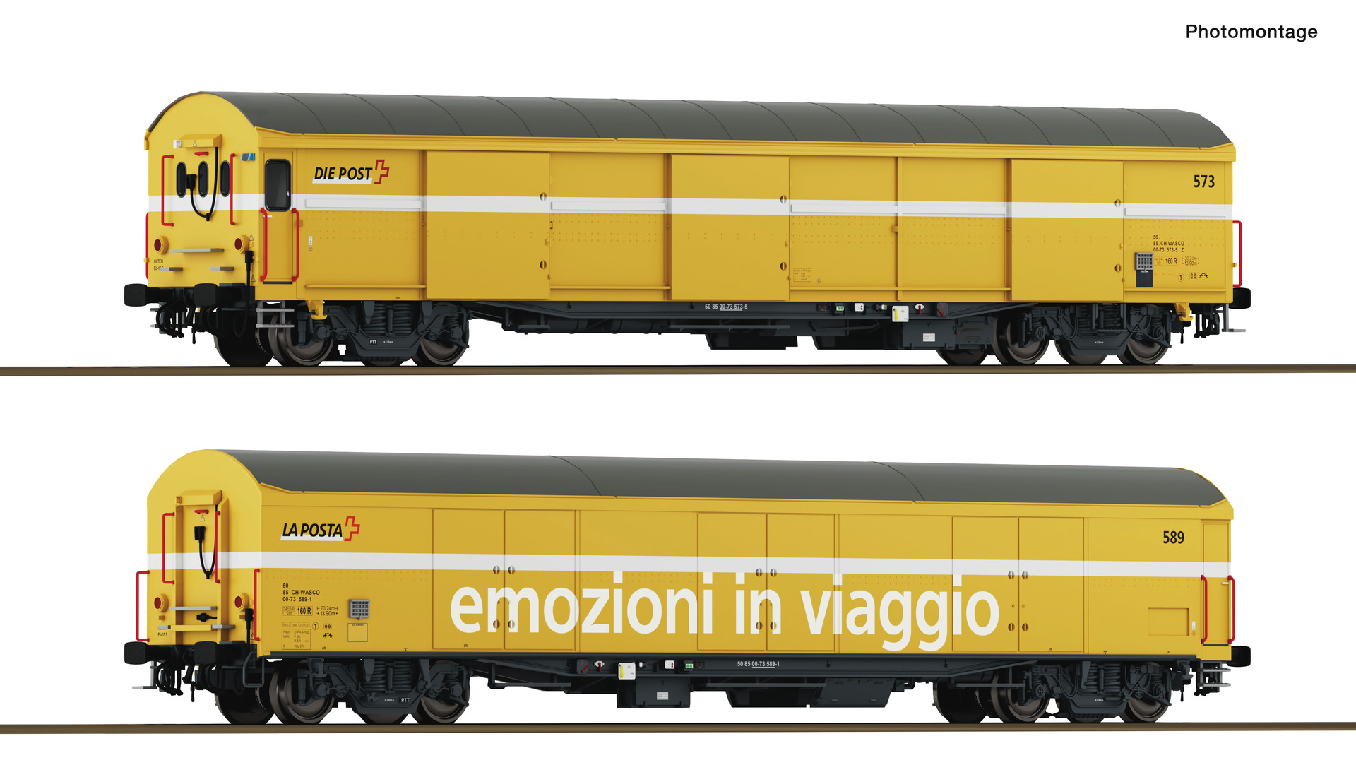 6600243 Wascosa/CHPost Paket-Postw. Set 2tl. Ep6
