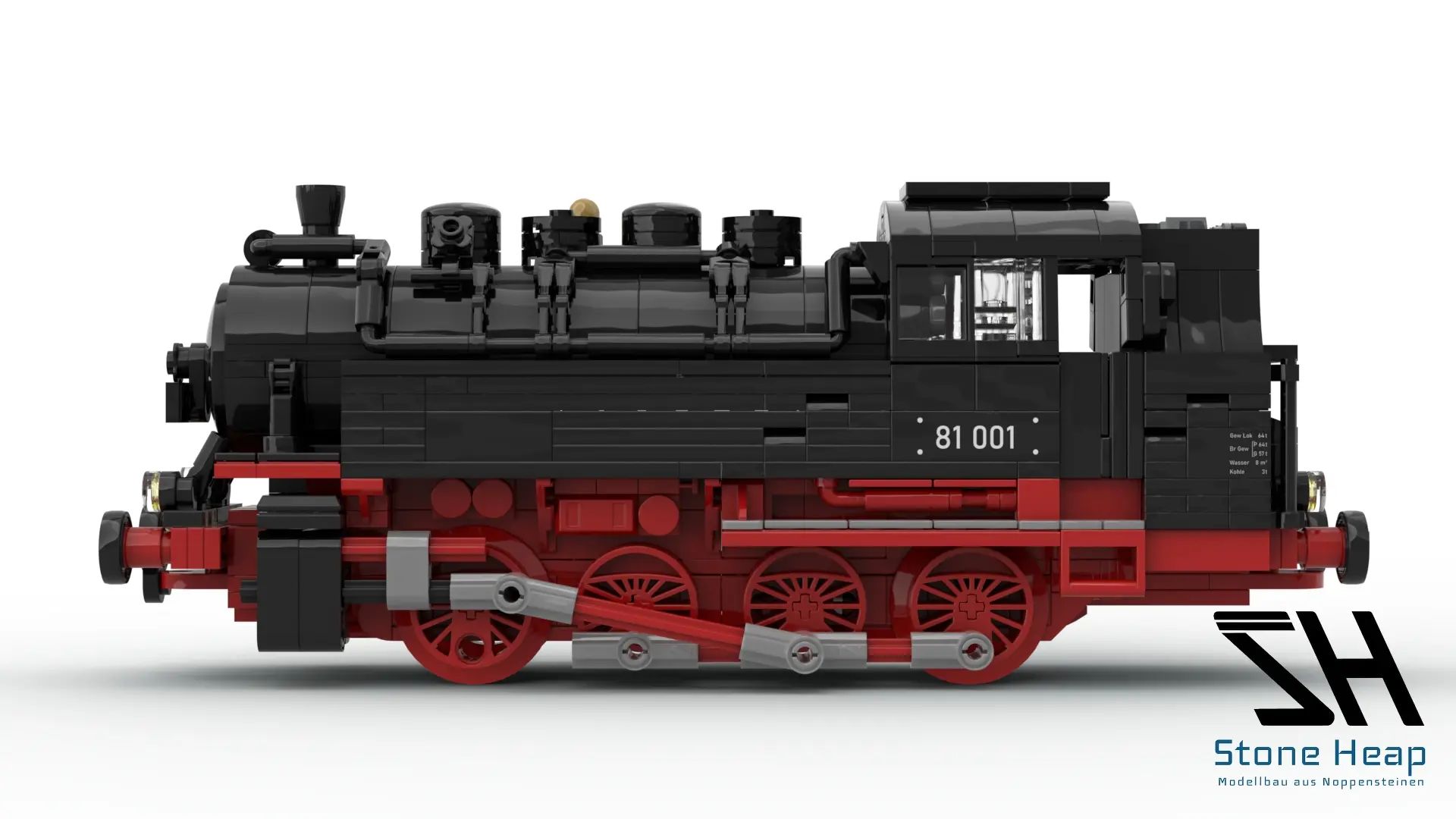 SH-3007 BR 81 Dampflok