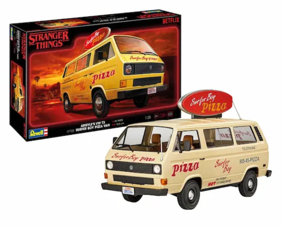07725 Stranger Things: VW T3 Bus Surfer Boy