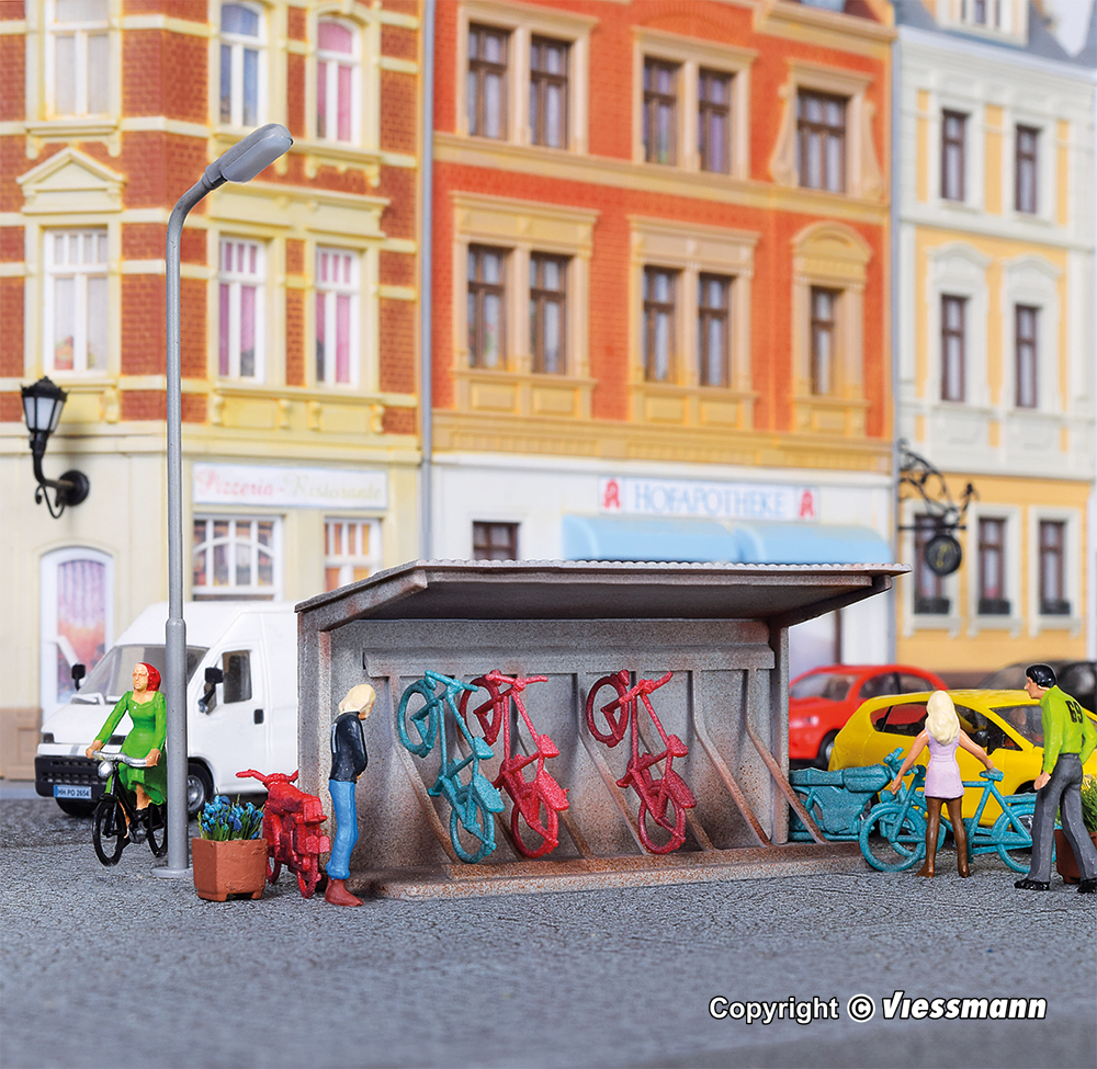 Kibri 38143 Deko-Set Fahrradständer