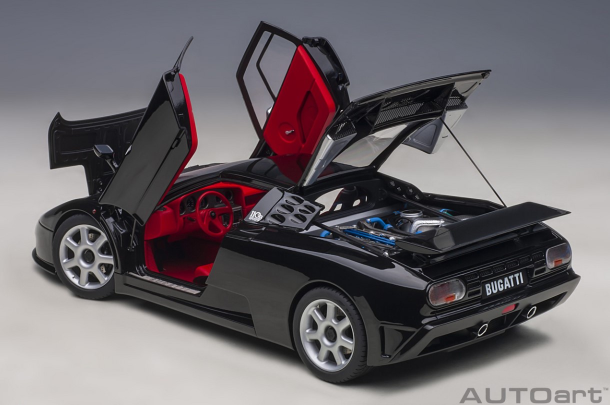 AUTOart 70919 Bugatti EB110 SS schwarz