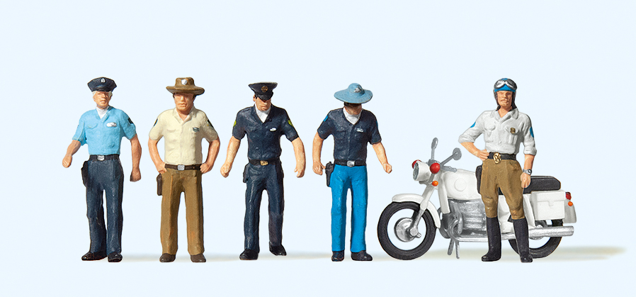 Preiser 10370 Polizisten. USA