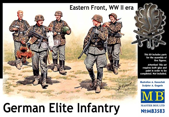 MB3583 German Elite Infantry, Eastern Front