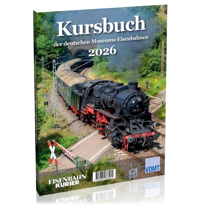 6846 Kursbuch Museums-Eisenbahn 2026