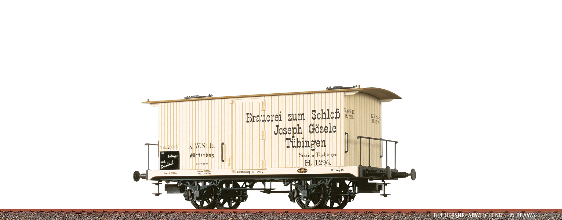 47731 K.W.St.E. Bierwg. "Brauerei Gösele" Ep.1