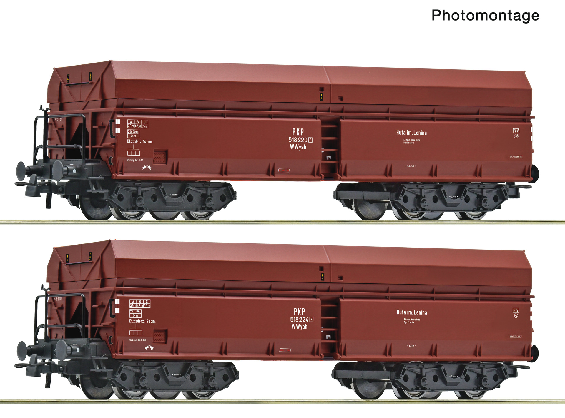 6600469 PKP Selbstentladewagen-Set Wwyah Ep.3