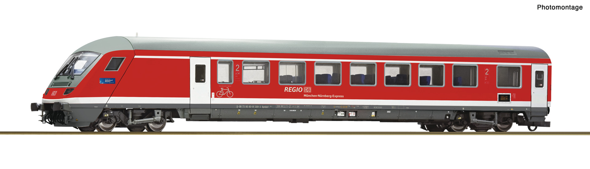 6220098 DB AG RE-Steuerwagen 2.Kl. Ep.6 AC