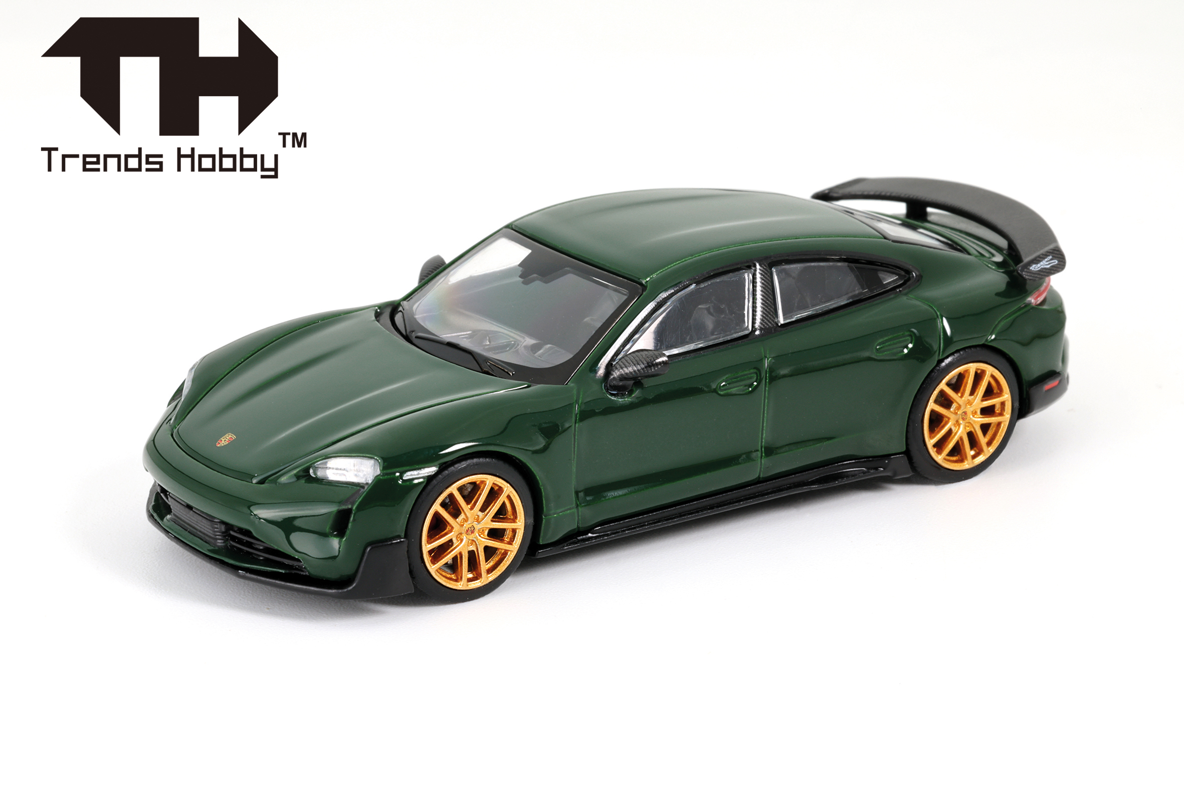 864TH000007 Trends Hobby: Porsche Taycan Turbo grün