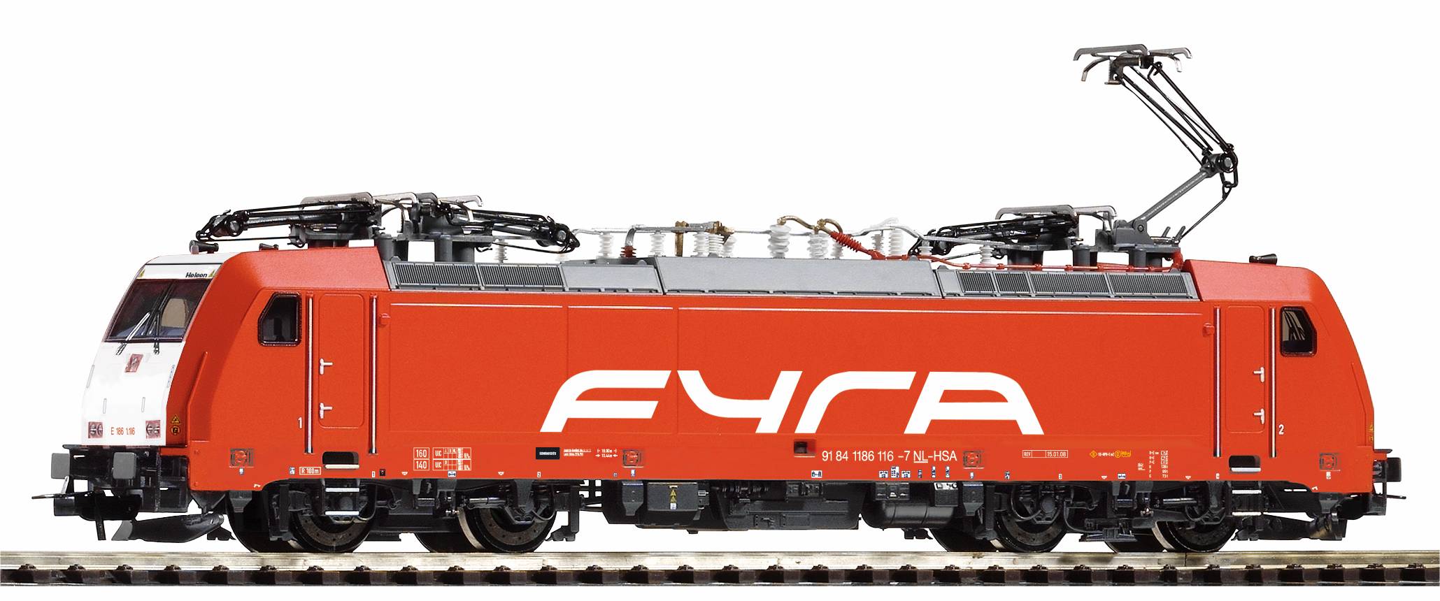 21626 Fyra E-Lok 186 116-7 Ep.5 AC