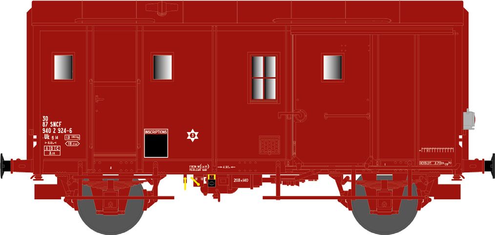EPM E51.00.16 SNCF Packwagen 2-achs Ep.4