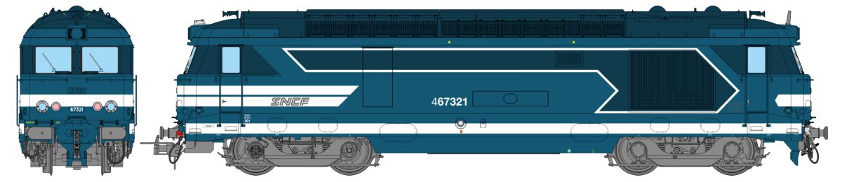 MB-246 SNCF Dieselok BB 67321 Ep.5