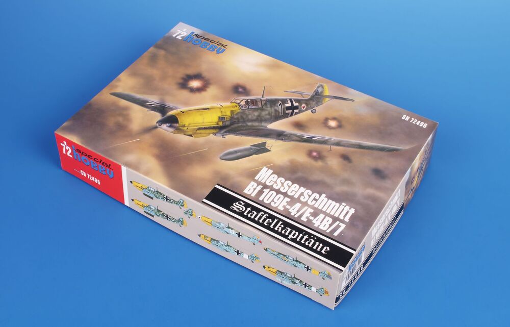 Special Hobby SH72496 Messerschmitt Bf 109E-4/7 Staffelkapitän